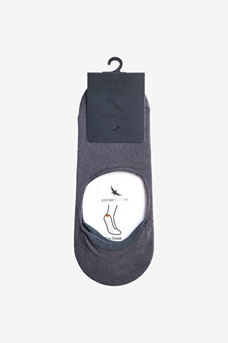 Tekli Babet Antrasit Çorap resmi