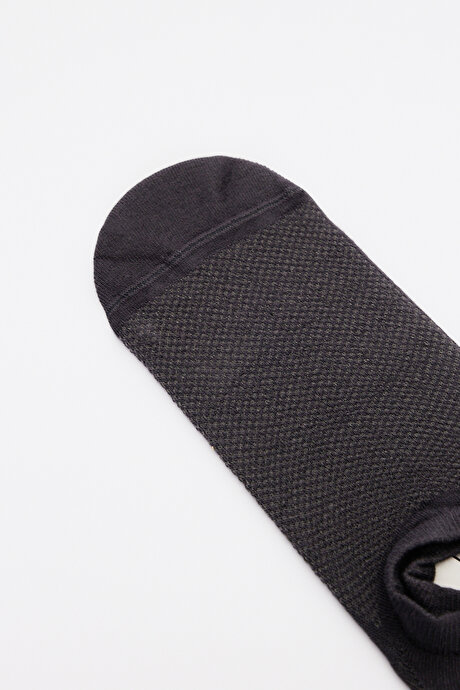 Tekli Sneaker Spor Antrasit Çorap resmi