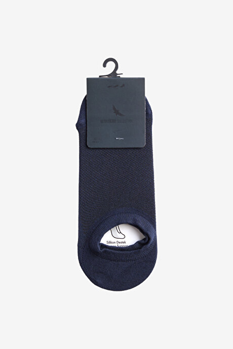 Tekli Sneaker Spor Lacivert Çorap4C2525200008LAC