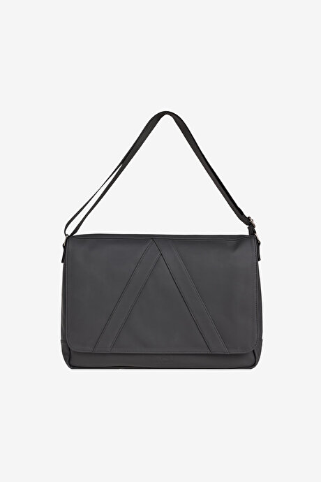 Desenli Siyah Çapraz Çanta resmi