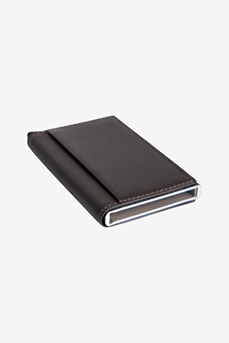 %100 Deri Kahverengi Kartlık resmi