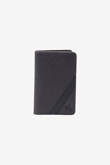 %100 Deri Kahverengi Kartlık resmi