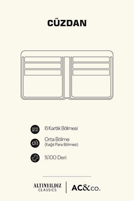 %100 Deri Siyah Cüzdan resmi
