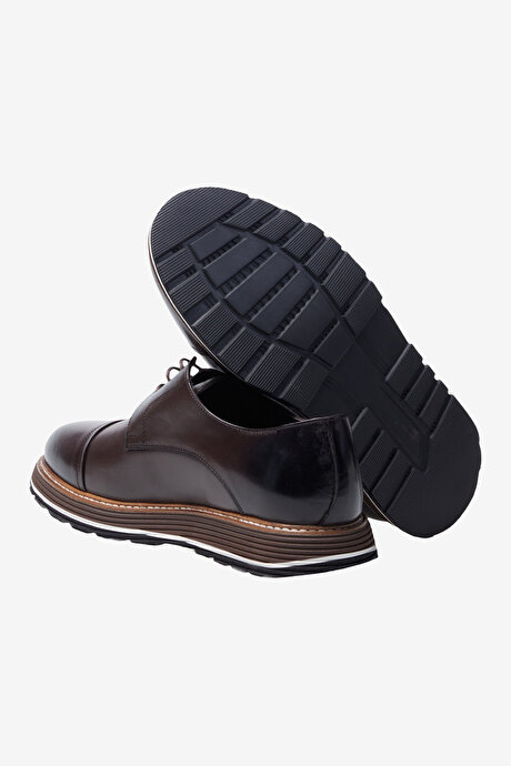 Rahat Taban Casual Kahverengi Ayakkabı resmi