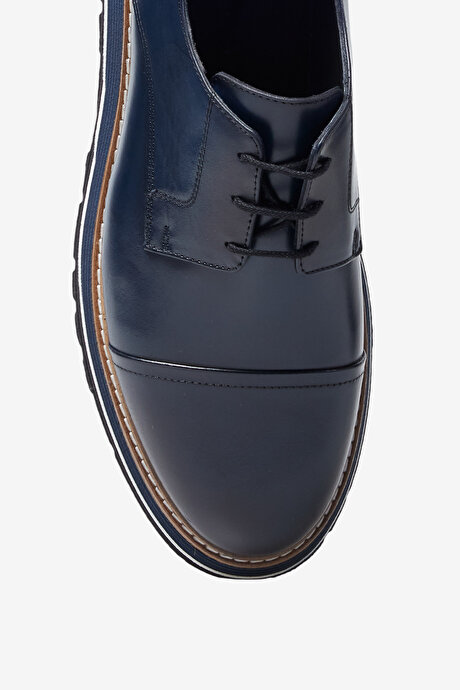 Rahat Taban Casual Lacivert Ayakkabı resmi