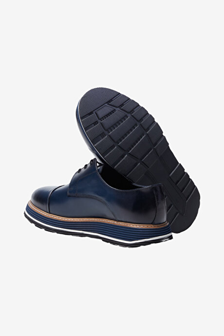 Rahat Taban Casual Lacivert Ayakkabı resmi