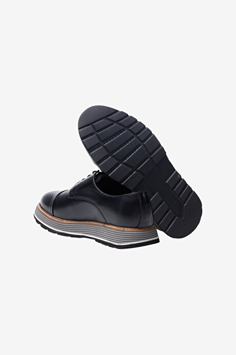 Rahat Taban Casual Siyah Ayakkabı resmi