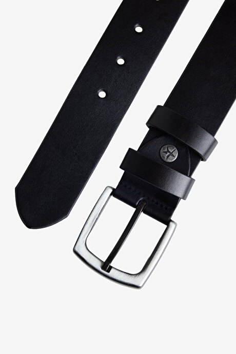 Casual Siyah Kemer resmi