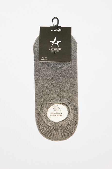 Tekli Sneaker Spor Antrasit Çorap resmi