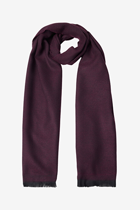 Sıcak Tutan Bordo Atkı resmi