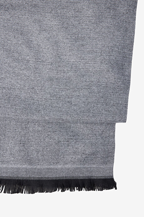 Sıcak Tutan Gri Atkı resmi