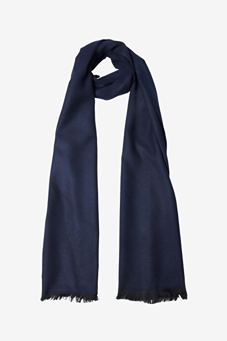 Sıcak Tutan Lacivert Atkı resmi