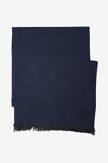 Sıcak Tutan Lacivert Atkı resmi