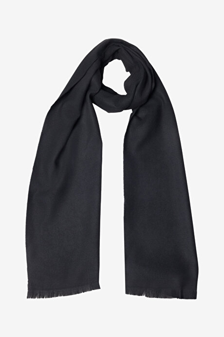 Sıcak Tutan Siyah Atkı resmi