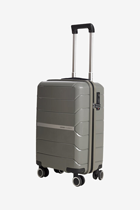 Kabin (Küçük) Boy Gri Valiz resmi