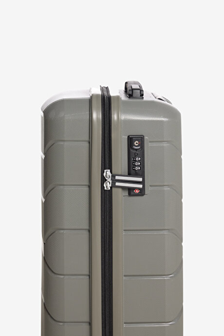 Kabin (Küçük) Boy Gri Valiz resmi