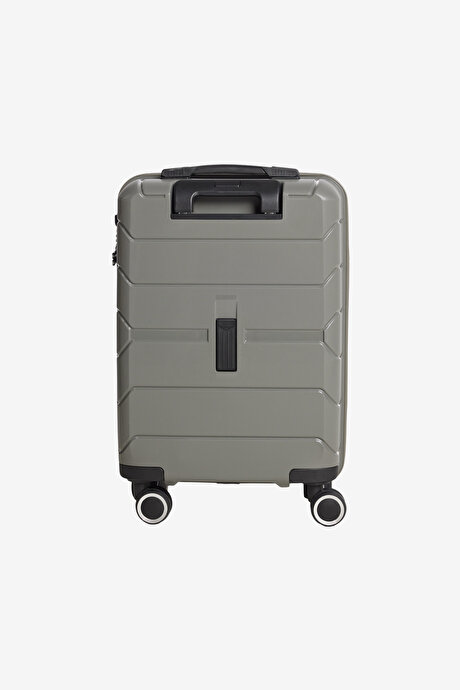 Kabin (Küçük) Boy Gri Valiz resmi