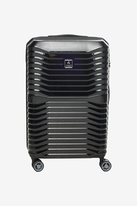 Orta Boy Siyah Valiz resmi