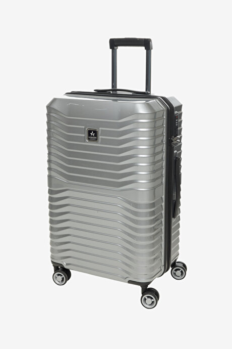 Büyük Boy Gri Valiz resmi
