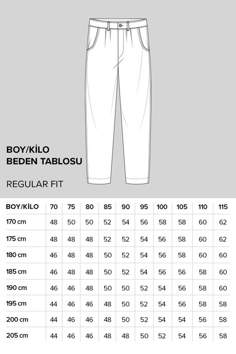 Comfort Fit Rahat Kesim Yan Cepli Klasik Lacivert Pantolon resmi