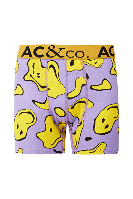 Premium Pamuklu 3'lü Paket Desenli Karışık Boxer resmi