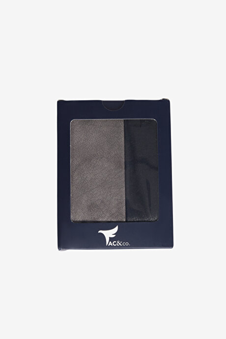 Desensiz Antrasit-Siyah Cüzdan resmi