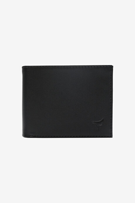 Hediye Kutulu Kart Bölmeli Siyah Cüzdan resmi