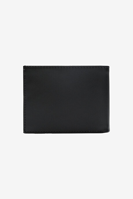 Hediye Kutulu Kart Bölmeli Siyah Cüzdan resmi