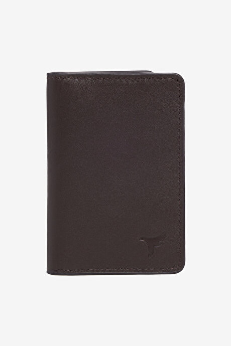 %100 Deri Kahverengi Kartlık resmi