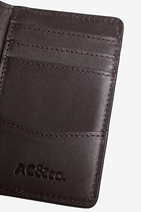 %100 Deri Kahverengi Kartlık resmi