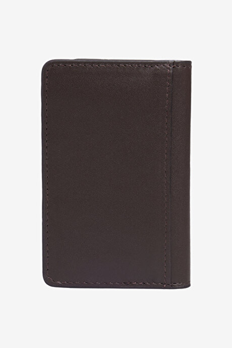 %100 Deri Kahverengi Kartlık resmi