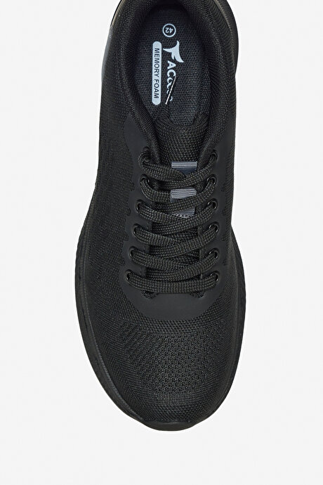 Rahat Taban Spor Siyah Ayakkabı resmi