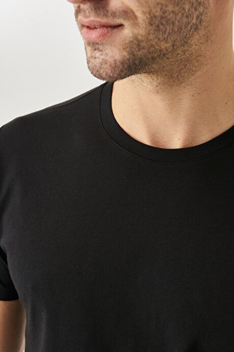 Gri Melanj-Koyu Gri-Siyah-Siyah Tişört Paketi resmi