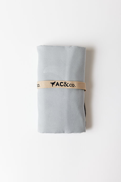 3'lü Paket Mikrofiber (80 cm X 150 cm) KIREMIT-GRI-SU YESILI HAVLU PAKETLİ resmi