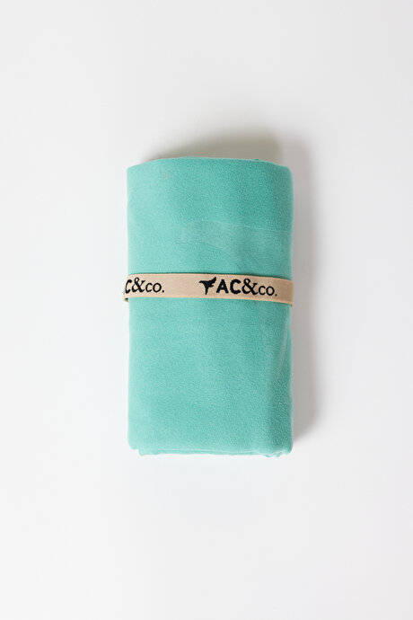 3'lü Paket Mikrofiber (80 cm X 150 cm) KIREMIT-GRI-SU YESILI HAVLU PAKETLİ resmi