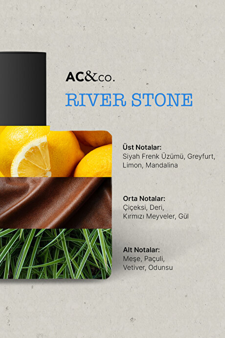 50 Ml EDP River Stone Bej Parfüm resmi