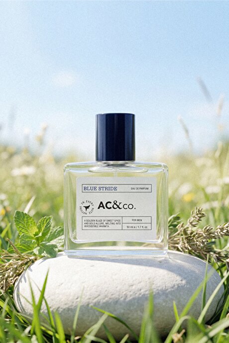 50 Ml EDP Blue Stride Lacivert Parfüm resmi