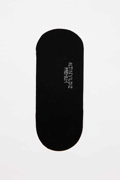 Tekli Sneaker Spor Siyah Çorap resmi