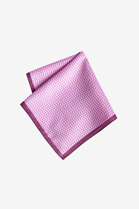 Desenli Pembe-Mavi Mendil resmi