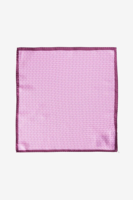 Desenli Pembe-Mavi Mendil resmi