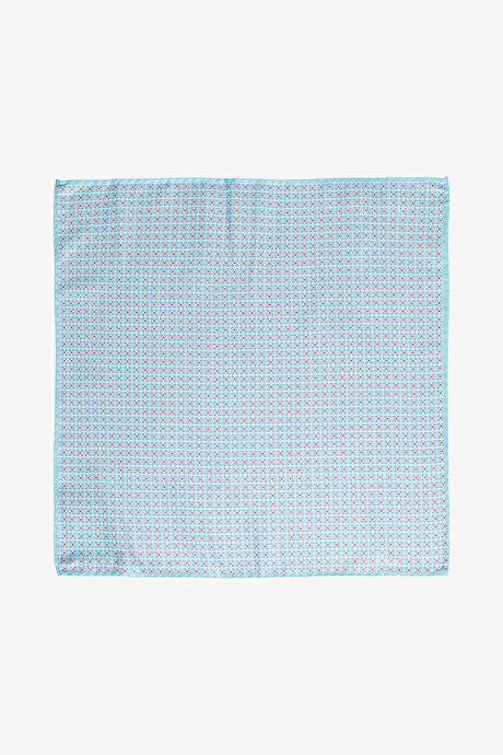 Desenli Açık Yeşil Mendil resmi