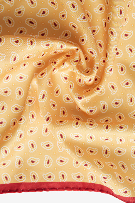 Desenli Hardal Mendil resmi