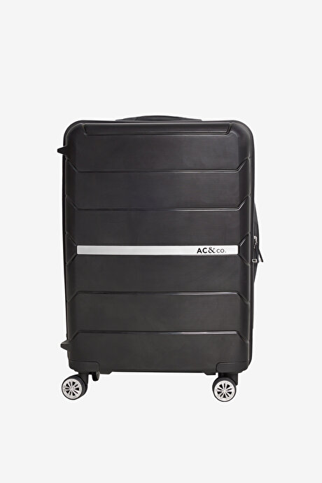 Orta Boy Siyah Valiz resmi