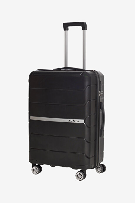 Orta Boy Siyah Valiz resmi