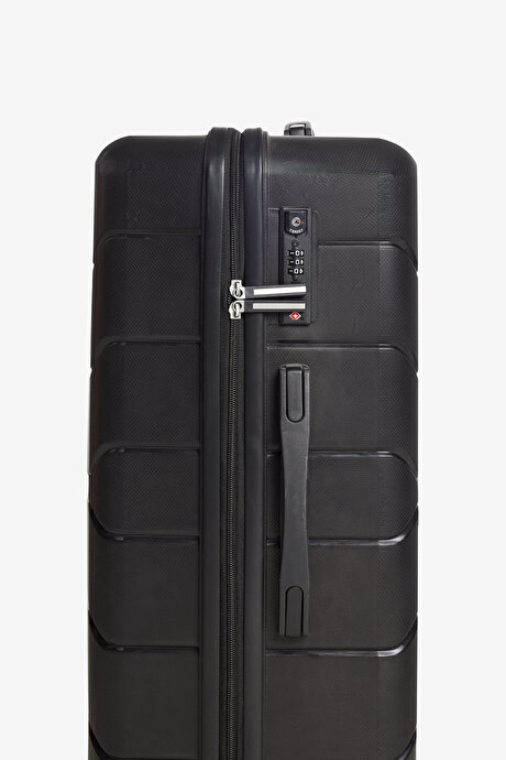 Orta Boy Siyah Valiz resmi