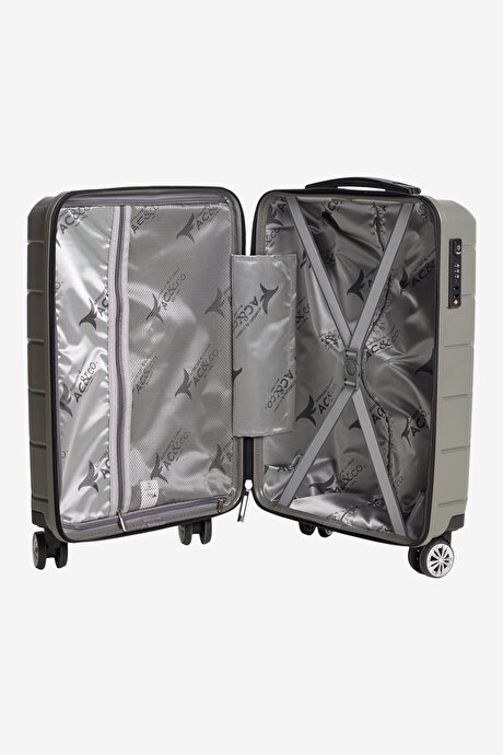 Küçük Boy Gri Valiz resmi