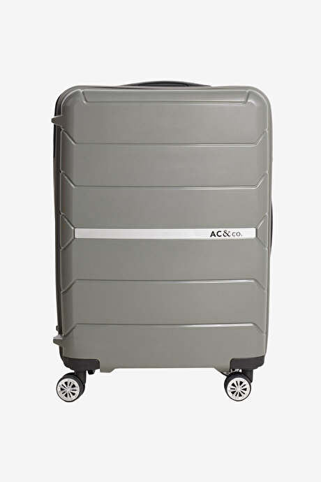 Büyük Boy Gri Valiz resmi