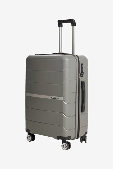 Büyük Boy Gri Valiz resmi