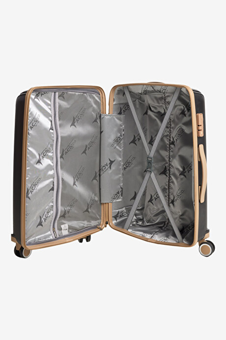 Orta Boy Siyah Valiz resmi