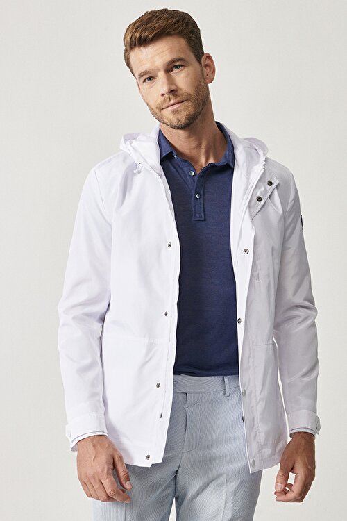 Beyaz Overcoat Mont | Altınyıldız Classics
